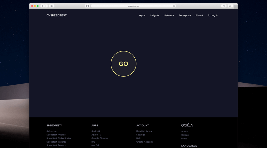 internet spectrum speed test